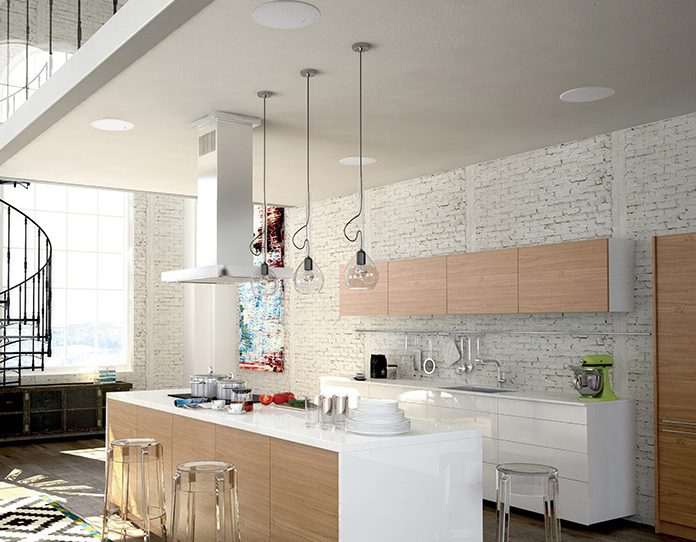 kef-in-ceiling-kitchen-speakers