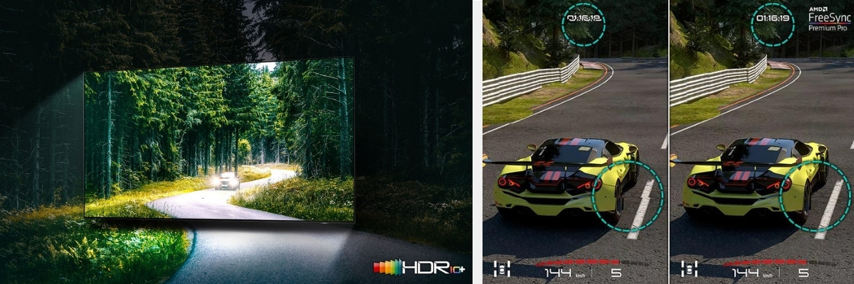 Samsung QN90A Collage