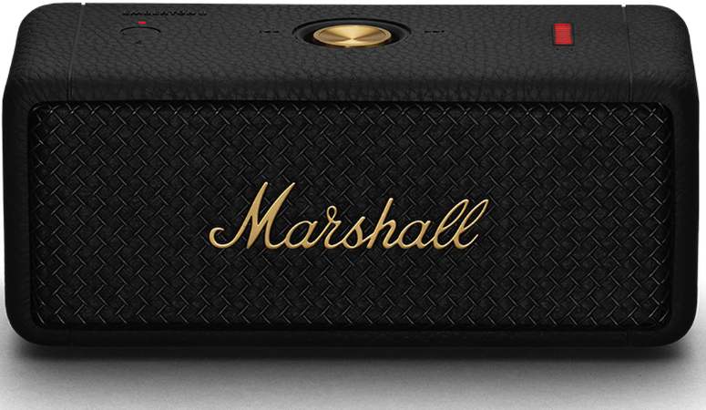 Marshall Emberton II black & brass blog image