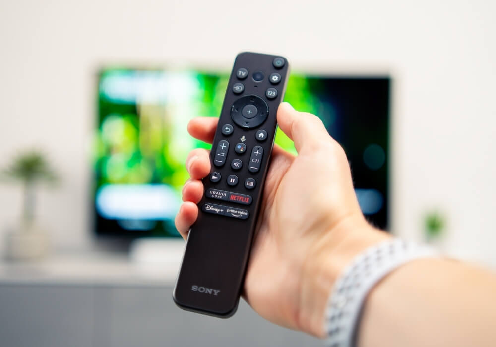 Sony-A90k-premium-backlit-remote-lifestyle Sony Bravia A90K Premium Backlit Remote