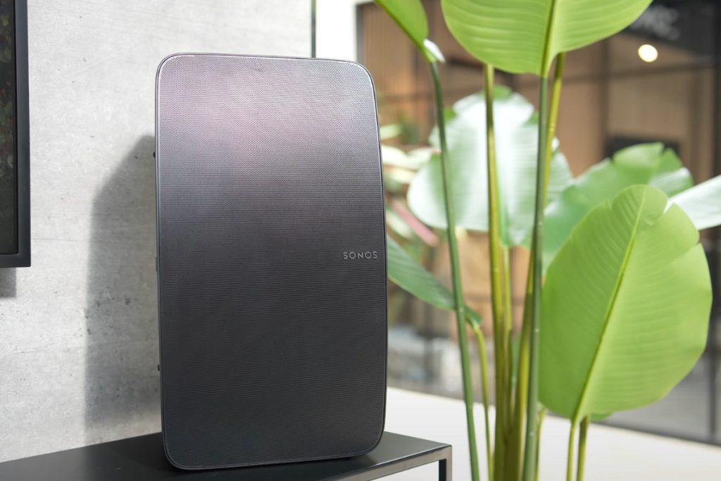 Closeup of Sonos Five