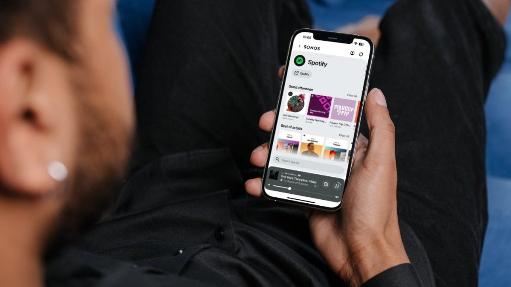 Sonos S2 App Customisable Home Screen